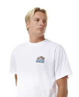 The Rip Curl Mens VaporCool Search Trek T-Shirt in White