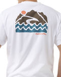 The Rip Curl Mens VaporCool Search Trek T-Shirt in White