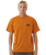 The Rip Curl Mens VaporCool Search Trek T-Shirt in Orange Amber