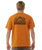 The Rip Curl Mens VaporCool Search Trek T-Shirt in Orange Amber