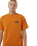 The Rip Curl Mens VaporCool Search Trek T-Shirt in Orange Amber