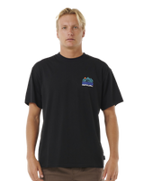 The Rip Curl Mens Vaporcool Search Trek T-Shirt in Black