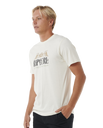 The Rip Curl Mens Horizon T-Shirt in Bone