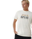 The Rip Curl Mens Horizon T-Shirt in Bone