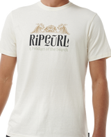 The Rip Curl Mens Horizon T-Shirt in Bone