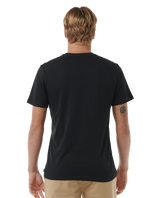 The Rip Curl Mens Horizon T-Shirt in Black