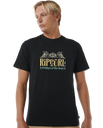 The Rip Curl Mens Horizon T-Shirt in Black