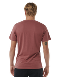 The Rip Curl Mens Horizon T-Shirt in Apple Butter