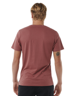 The Rip Curl Mens Horizon T-Shirt in Apple Butter