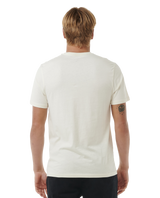 The Rip Curl Mens Up The Line T-Shirt in Bone