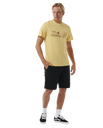 The Rip Curl Mens Up The Line T-Shirt in Straw