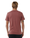 The Rip Curl Mens Up The Line T-Shirt in Apple Butter