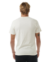 The Rip Curl Mens Horizon Badge T-Shirt in Bone