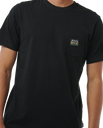 The Rip Curl Mens Horizon Badge T-Shirt in Black