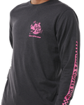 The Rip Curl Surfer Dude Long Sleeve T-Shirt in Washed Black | Available at Anns Cottage