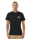 The Rip Curl Mens Staple T-Shirt in Black