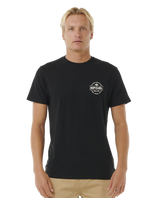 The Rip Curl Mens Staple T-Shirt in Black