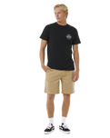 The Rip Curl Mens Staple T-Shirt in Black