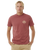 The Rip Curl Mens Staple T-Shirt in Apple Butter