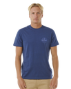 The Rip Curl Mens Staple T-Shirt in Washed Navy