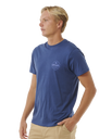 The Rip Curl Mens Staple T-Shirt in Washed Navy