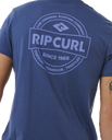 The Rip Curl Mens Staple T-Shirt in Washed Navy