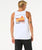 The Rip Curl Mens Surf Revival Peaking Vest in White