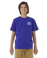 The Rip Curl Boys Boys Future Evolution Logo T-Shirt in Wild Berry