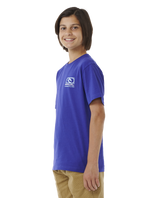 The Rip Curl Boys Boys Future Evolution Logo T-Shirt in Wild Berry