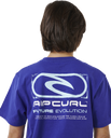 The Rip Curl Boys Boys Future Evolution Logo T-Shirt in Wild Berry