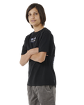 The Rip Curl Boys Boys Future Evolution Art T-Shirt in Black