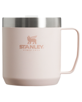 The Stanley Classic Legendary Camp 12oz Mug in Rose Quartz
