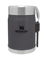 The Stanley Classic Legendary Food Jar & Spork in Charcoal