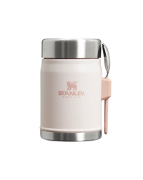 The Stanley Classic Legendary Food Jar & Spork in Rose Quartz