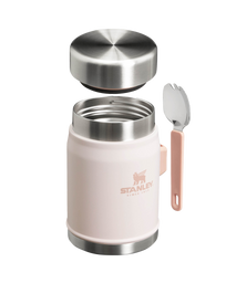 The Stanley Classic Legendary Food Jar & Spork in Rose Quartz