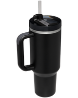 The Stanley Quencher H2.0 Flowstate Tumbler in Black Tonal