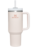 The Stanley Quencher H2.0 Flowstate Tumbler in Rose Quartz