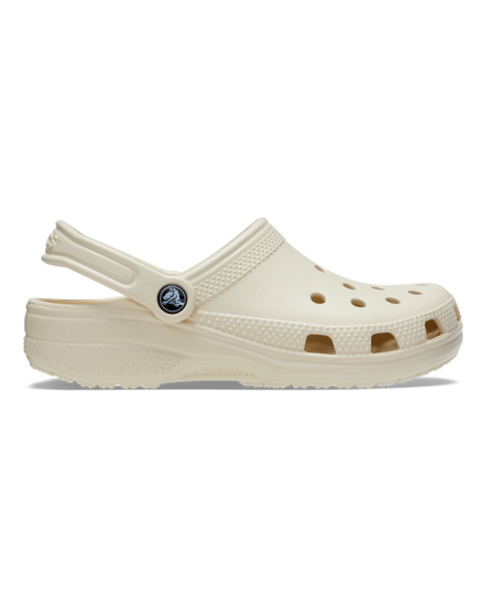 The Crocs Womens Classic Clogs in Bone