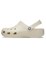 The Crocs Womens Classic Clogs in Bone