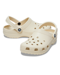 The Crocs Womens Classic Clogs in Bone