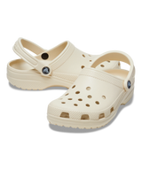 The Crocs Womens Classic Clogs in Bone