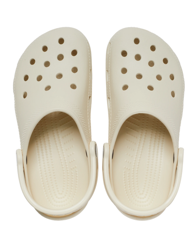 The Crocs Womens Classic Clogs in Bone