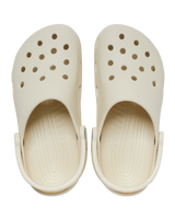 The Crocs Womens Classic Clogs in Bone