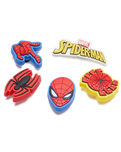 The Crocs Spider Man Jibbitz (5 Pack) in Assorted