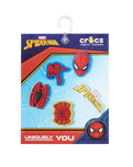 The Crocs Spider Man Jibbitz (5 Pack) in Assorted