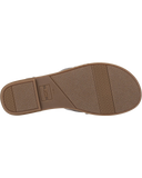 The Toms Womens Lexie Sandals in Tan Canvas