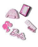 The Crocs Barbie Pink Jibbitz (5 Pack) in Assorted