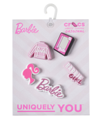 The Crocs Barbie Pink Jibbitz (5 Pack) in Assorted