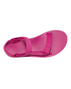 The Teva Womens Flatfrom Universal Sandals in Rose Violet & Orangeade