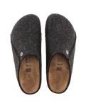 Zermatt Wool Felt Slipper in Anthracite